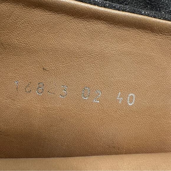 TORAL Knee High Slouch High Heel Boot in Metallic Silver Sz. 41 IT / 11 US - Picture 11 of 16